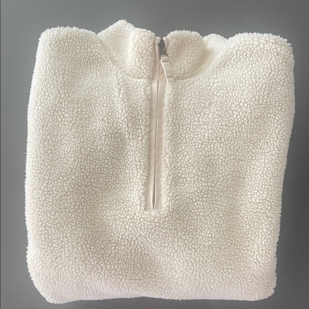 Lands End Sherpa Half Zip